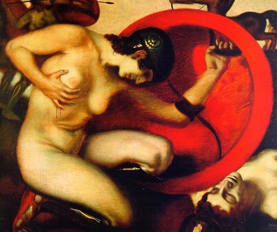 Amazone blessée - Franz von Stuck